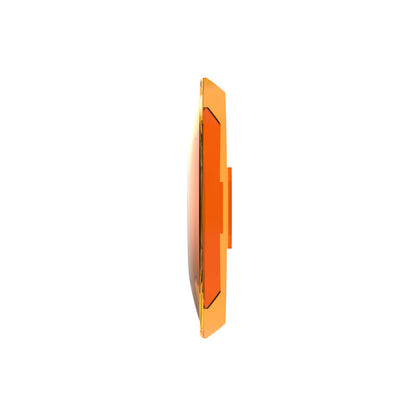KC HiLiTES SlimLite 8in. LED Light Shield (Shield Only) - Amber 5208 5208 User 2
