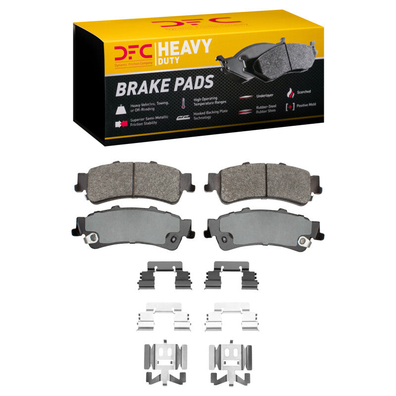 DFC DFC Semi Met Heavy Duty Pads Brakes, Rotors & Pads Brake Pads - OE main image