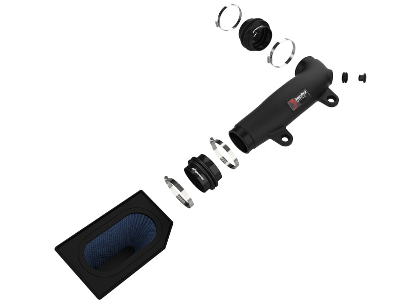 aFe Super Stock Induction System Pro 5R Media 18-21 Jeep Wrangler JL L4-2.0L (t) 55-10010R 55-10010R Photo - Unmounted