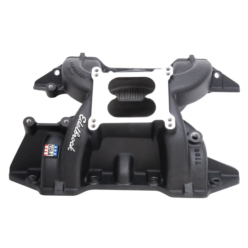 Edelbrock Performer Rpm 440 Manifold Black Powdercoated 71933 Photo - Primary