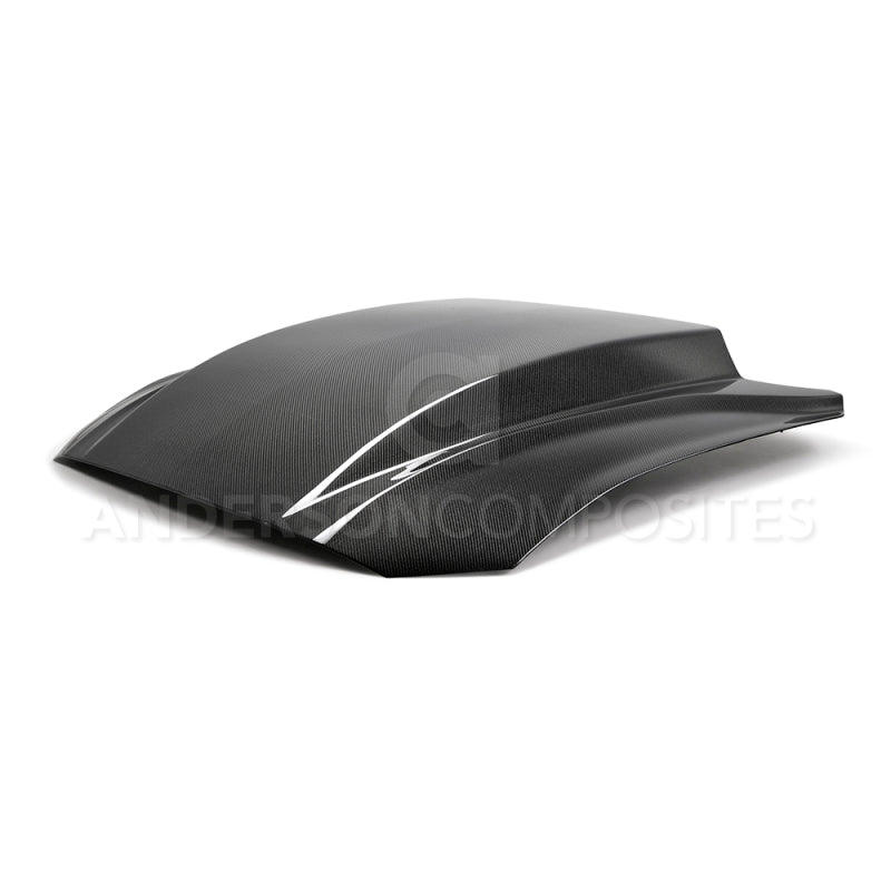 Anderson Composites 2018 Ford Mustang Double Sided Type-CJ 4in Carbon Fiber Cowl Hood AC-HD18FDMU-CJ-DS AC-HD18FDMU-CJ-DS User 2