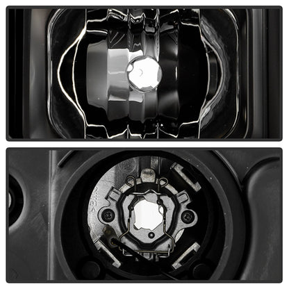 SPYDER 20-23 Chevy Silverado 2500/3500 Proj Headlights - LED DRL - Black PRO-YD-CSHD20SI-SEQ-BK 5088796 5088796 Photo - Unmounted