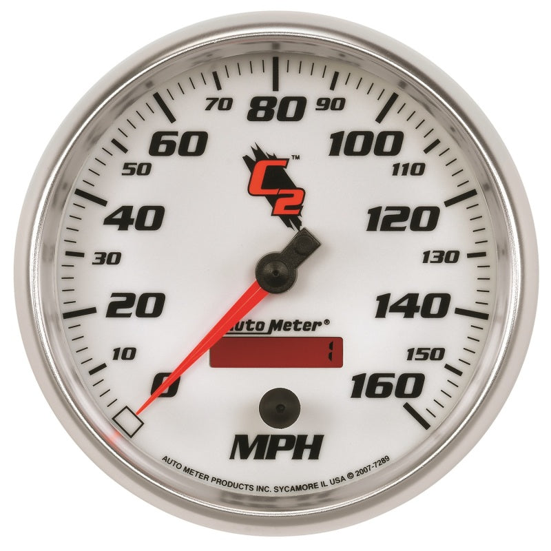 Autometer Gauge, Speedometer, 5", 160Mph, Elec. Programmable, C2 7289 Photo - Primary