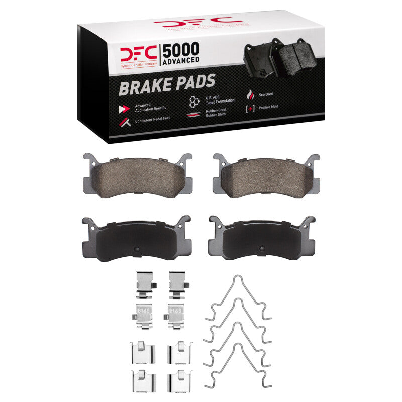 DFC DFC 5000 Advanced Semi Met Brake Pads Brakes, Rotors & Pads Brake Pads - OE main image