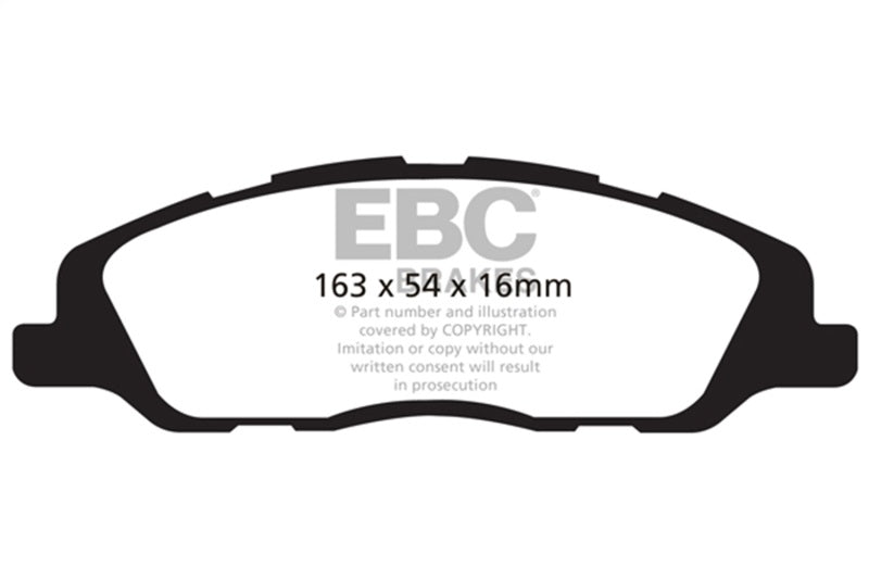EBC Disc Brake Pad Set DP41868R Photo - Primary