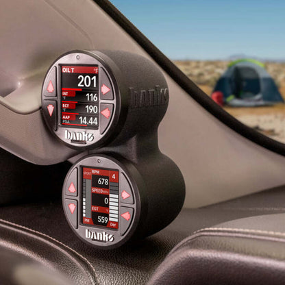Banks Power 15-19 Chevrolet / GMC 2500/3500 iDash Stealth Dual Pod Mount 63350 63350 User 2