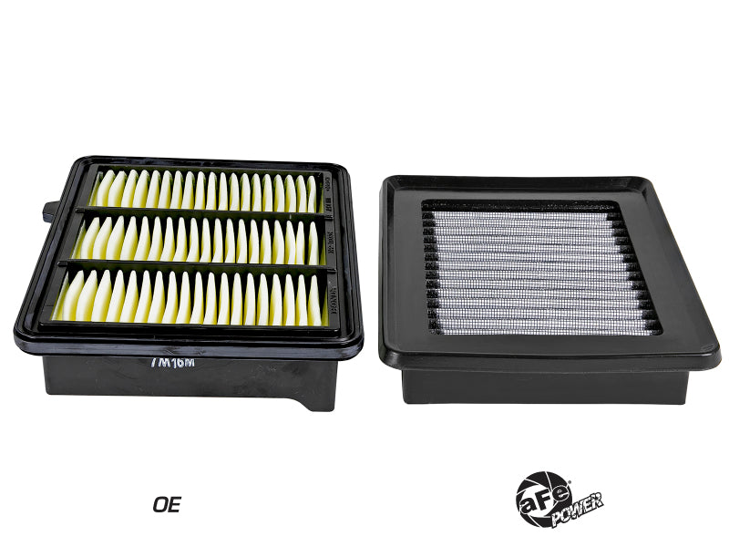 aFe MagnumFLOW Pro DRY S OE Replacement Filter Cadillac CTS-V 09-15 V8-6.2L (SC) 31-10287 31-10287 Photo - Unmounted