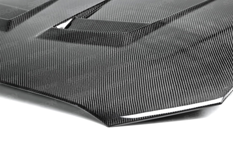 Seibon 08-12 Mitsubishi Evo X Carbon Fiber Hood HD0809MITEVOX-DV Photo - Primary