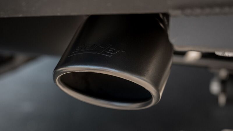 Borla 21-22 Ford Bronco 2.7L V6 4WD ATAK Axle Back Exhaust w/ Black Coated Tips 11978CB 11978CB Photo - Close Up