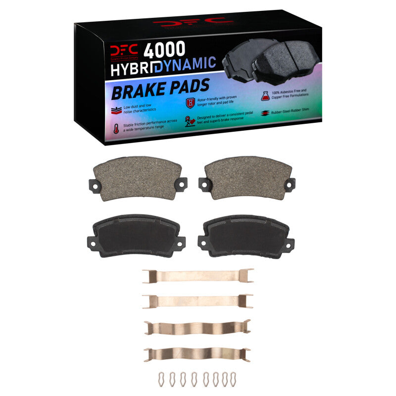 DFC DFC 4000 HybriDynamic Brake Pads Brakes, Rotors & Pads Brake Pads - OE main image