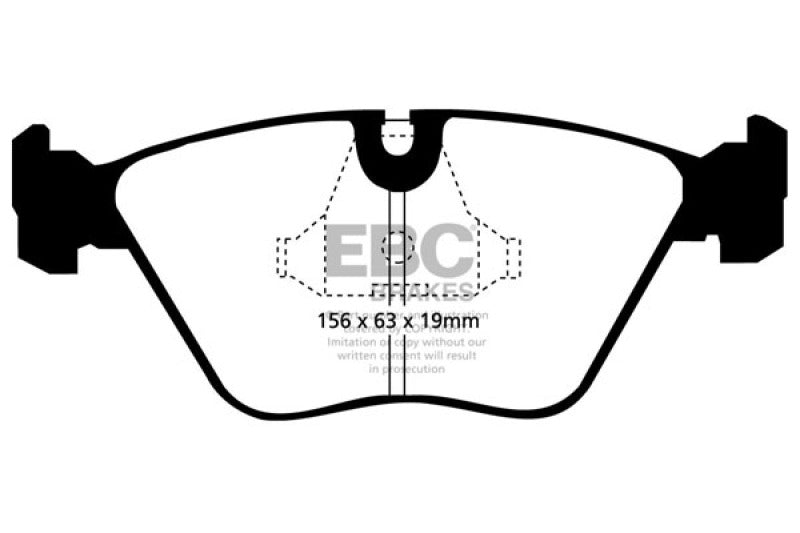 EBC Disc Brake Pad Set DP4689R Photo - Primary