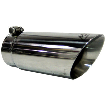 MBRP Universal Tip 3in O.D. Dual Wall Angled 4 inlet 10 length T5110 Photo - Primary
