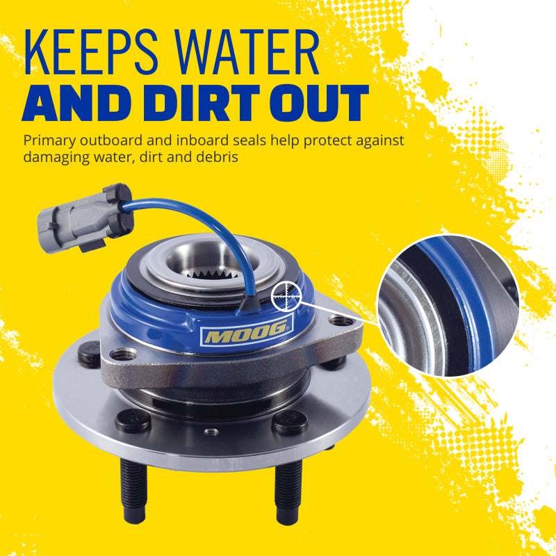 Moog 15-17 Chrysler 200 Front Hub Assembly 515192 515192 Features and Benefits