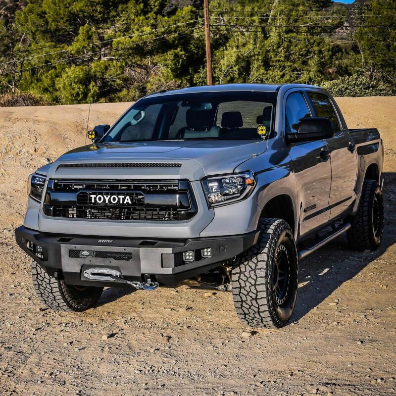 Westin 14-21 Toyota Tundra Pro-Series Front Bumper - Textured Black 58-411035 58-411035 Photo - Mounted