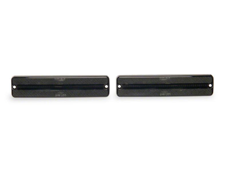 Raxiom 87-95 Jeep Wrangler YJ Axial Series LED Front Marker Lights- Smoked J177412 J177412 Photo - Close Up