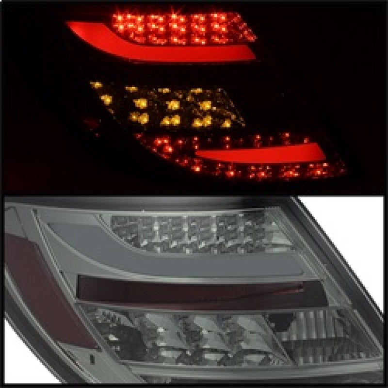 Spyder Mercedes Benz W204 C-Class 08-11 LED Tail Lights Incandescent - Smke ALT-YD-MBZC08-LED-SM 5072696 5072696 Photo - Unmounted
