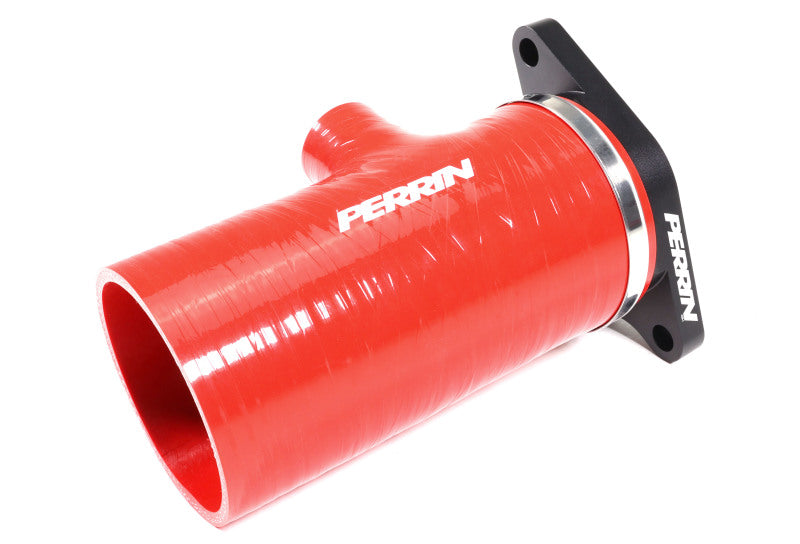 Perrin Performance Perrin 2022+ Subaru WRX Red 3in Turbo Inlet Hose w/ Nozzle (Short) PSP-INT-426RD PSP-INT-426RD User 1