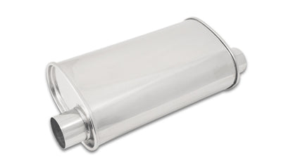 Vibrant StreetPower Oval Muffler 5in x 9in x 15in - 2.5in inlet/outlet (Offset-Offset Same Side) 1129 1129 Photo - Primary