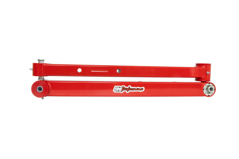 UMI Performance UMI 78-96 GM B-Body Boxed Extended Length Lower Control Arms w/Poly Bushings - Red 3622-R 3622-R User 1