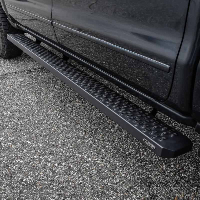 Westin Grate Steps Running Boards 86 in - Textured Black 27-74755 27-74755 Photo - Mounted