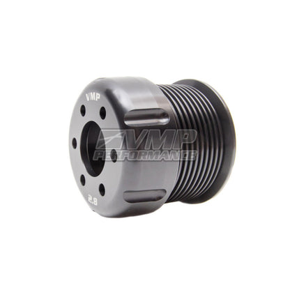 VMP Performance 07-14 Ford Shelby GT500 2.8in 10-Rib Conversion Bolt-On Pulley VMP-28-10-B VMP-28-10-B Photo - Close Up