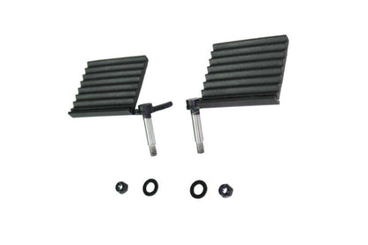 Fishbone Offroad 2018+ Jeep Wrangler JL / 2020+ Gladiator JT Foot Peg Set - Black FB21082 FB21082 Photo - Primary