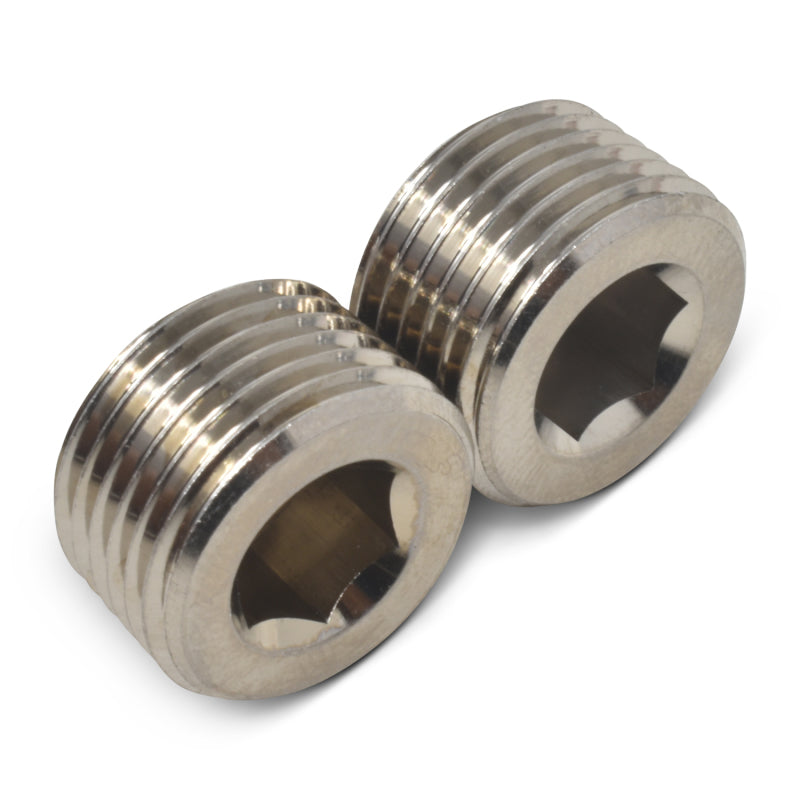Russell 1/4" Aluminum Allen Socket Pipe Plugs (Endura Finish) 662041 Photo - out of package