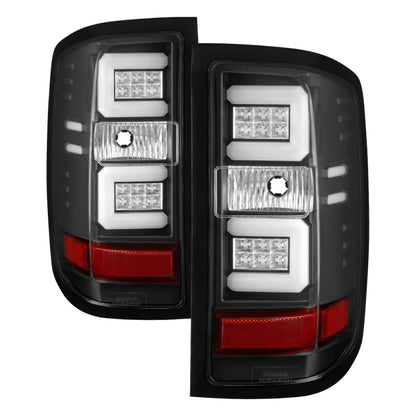 Spyder Chevy Silverado 2016-2017 Light Bar LED Tail Lights - Black ALT-YD-CS16-LED-BK 5083722 5083722 Photo - Primary