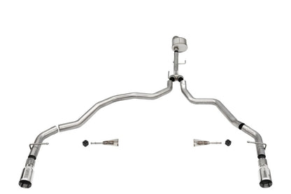 CORSA Performance Corsa 2021-2022 Ford F-150 Regular Cab/6.5in Bed 5.0L V8 Xtreme Cat-Back Dual Rear Exit-Polished 21143 21143 Photo - Primary