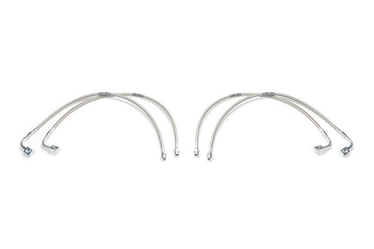 Fabtech 07-18 Jeep JK 4WD Front & Rear Extended Brake Line Kit FTS94061 FTS94061 Photo - Primary