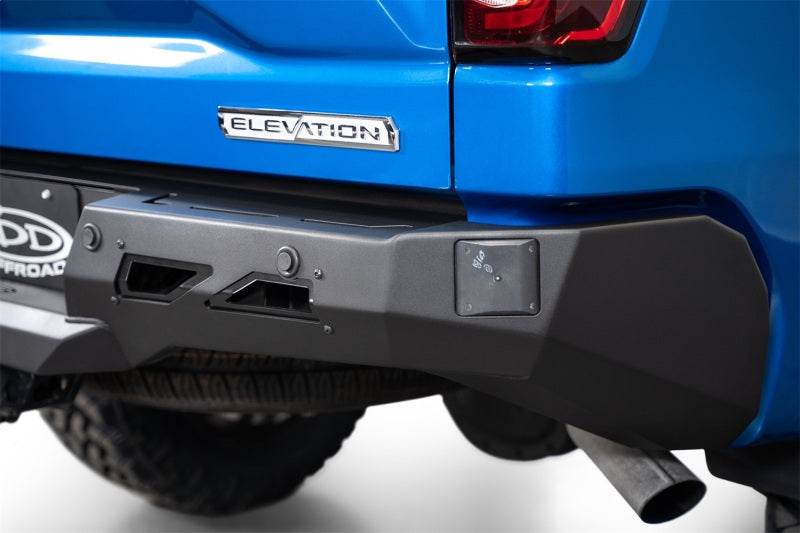 Addictive Desert Designs ADD 2020+ Chevy/GMC 1500 Black Label Rear Bumper R14020NA0103 R14020NA0103 Photo - Mounted