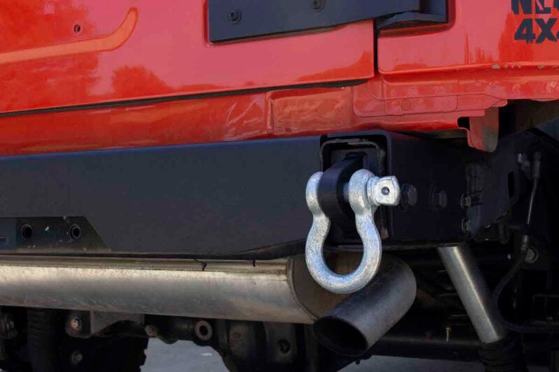 Fishbone Offroad 07-18 JK Wrangler Rubicon and Unlimited Jeep JK Rear D-Ring Frame Mounts FB22136 FB22136 Photo - lifestyle view