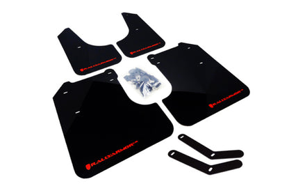 Rally Armor 08-11 2.5i & 08-10 WRX Mud flap Red logo MF6-UR-BLK/RD User 1