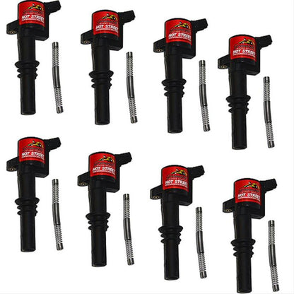Granatelli Motor Sports Granatelli 08.5-10 Ford 4.6L/5.4L 3V Hot Street Coil Packs = Black (Set of 8) 25-3014 25-3014 Photo - Primary