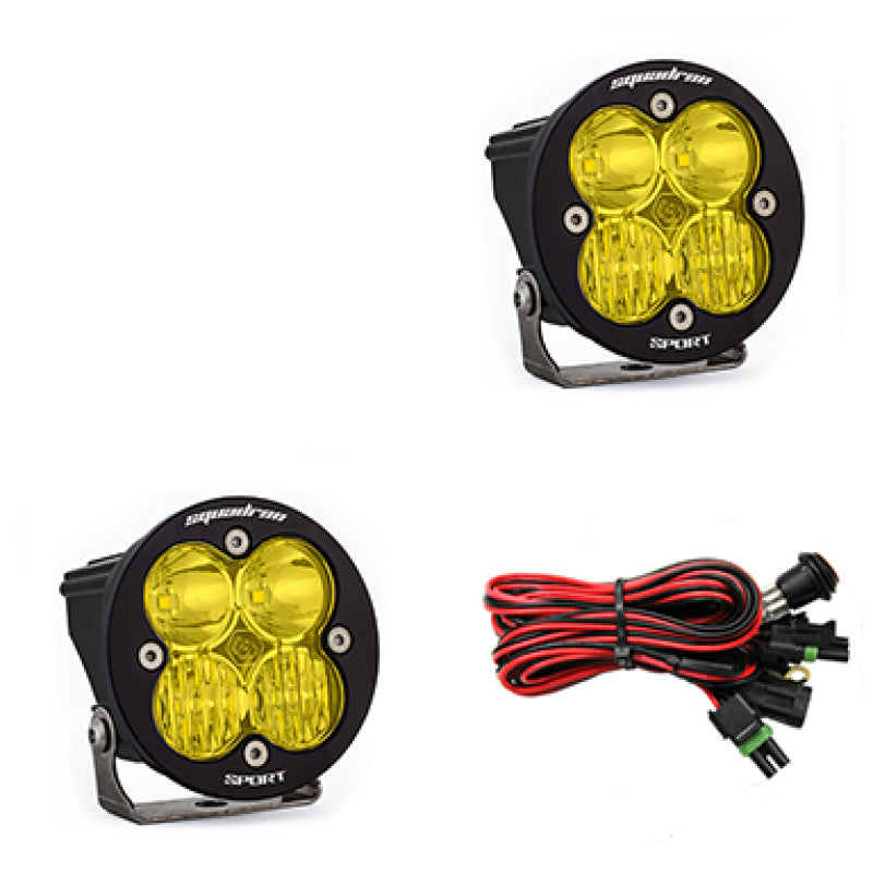 Baja Designs Squadron R Sport Driving/Combo Pair LED Light Pods - Amber 587813 587813 Photo - Primary