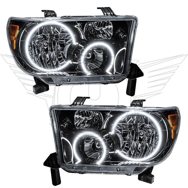 ORACLE Lighting Oracle 07-11 Toyota Tundra Pre-Assembled Headlights - Black Housing - ColorSHIFT w/ BC1 Controller 7119-335 7119-335 User 1
