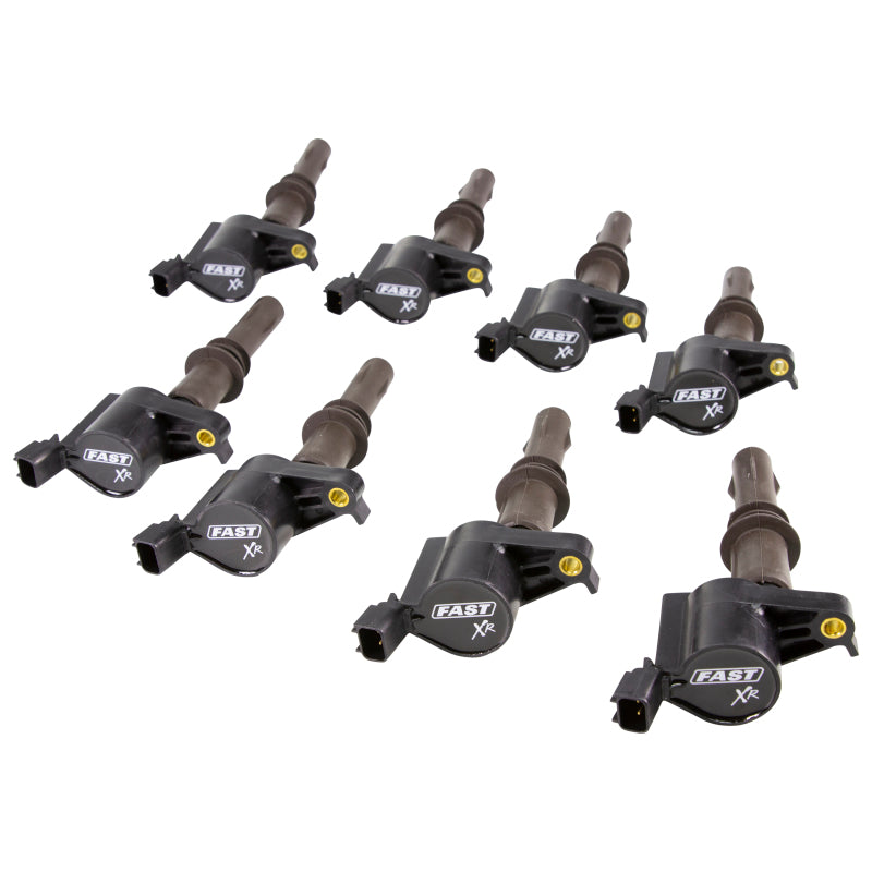 FAST 08-16 Ford Modular 3V 4.6L/5.4L/6.8L XR Series Ignition Coil - Set of 8 30393-8 30393-8 Photo - out of package