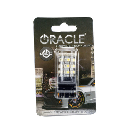 ORACLE Lighting Oracle 3157 64 LED Switchback Bulb (SIngle) - Amber/White 5014-005 5014-005 Photo - in package