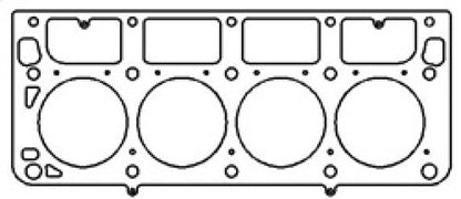 Cometic Gasket 4.100 MLX Head Gasket .051 - GM LS 6.2L RH CAGC5985-051 C5985-051 Photo - Primary
