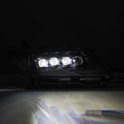 AlphaRex 11-21 Toyota Sienna LUXX LED Proj Headlights Plank Style Alpha Black w/Seq Signal/DRL 880767 880767 User 3