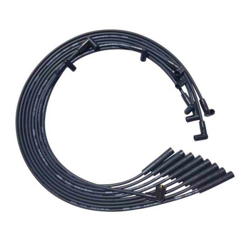 Moroso BB Chrysler Mopar 361/383/400/440 Str Plug HEI Unsleeved Ultra Spark Plug Wire Set - Black 51060 51060 User 1