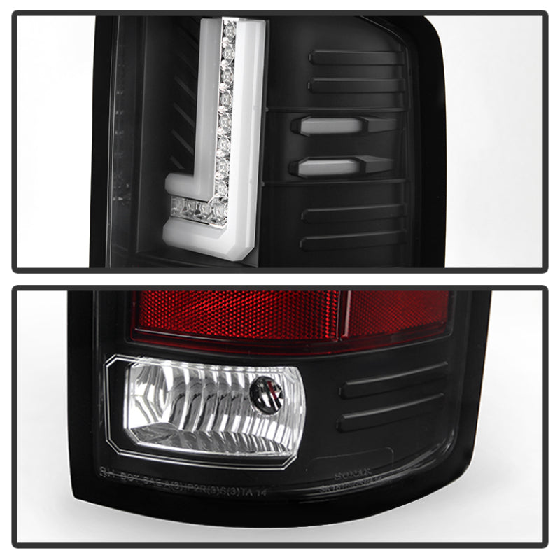 Spyder GMC Sierra 14-16 LED Tail Lights Black ALT-YD-GS14-LBLED-BK 5080660 5080660 User 1