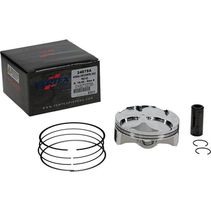 Vertex Pistons Vertex Piston 22-24 Honda CRF 250 R 250cc Forged High Compression Piston Kit 14.4:1 Comp. 24579A 24579A Photo - Primary