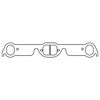 Cometic Gasket Cometic Pontiac 326-455 CI V8 .043in Copper Exhaust Manifold Gasket Set - 2.000in x 1.550in D-Ports C15342C C15342C Photo - Primary