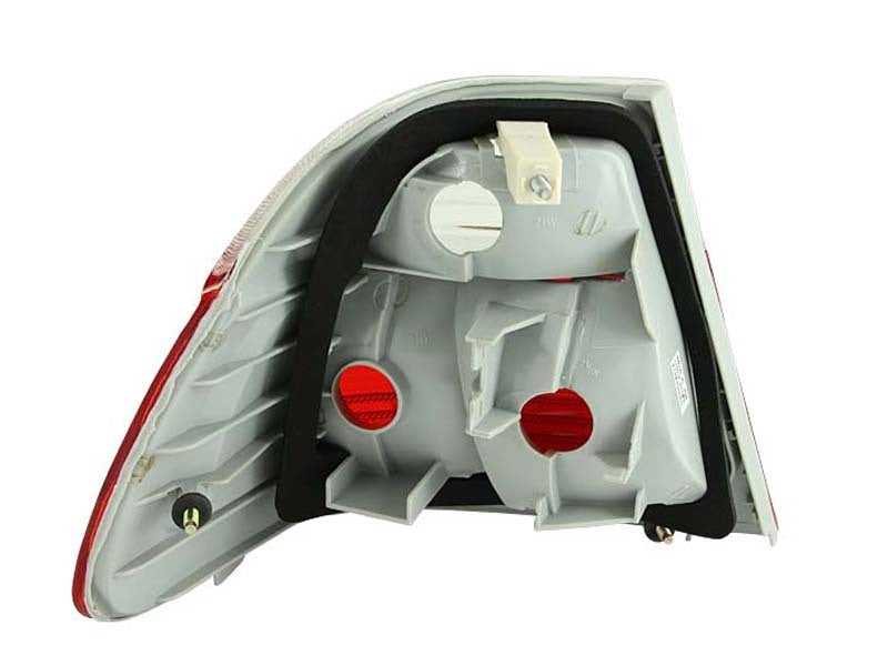 Anzo 1999-2001 BMW 3 Series E46 Tail lights Red/Clear 221218 Photo - Unmounted