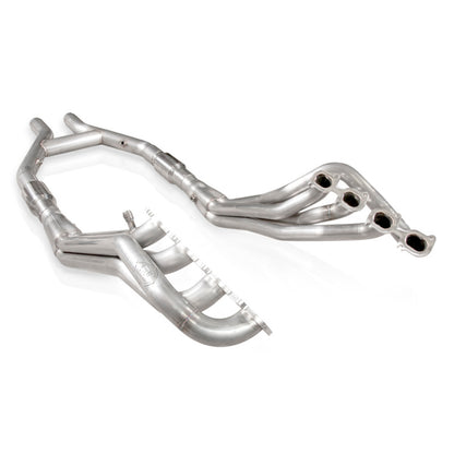 Stainless Works 2011-14 Shelby GT500 Headers 1-7/8in Primaries High-Flow Cats 3in H-Pipe GT115HCATHP GT115HCATHP Photo - Primary