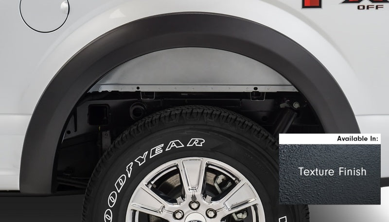 Stampede Black Original Riderz Textured Finish 4-Piece Fender Flare for 2015-20 8632-5 Photo - Mounted