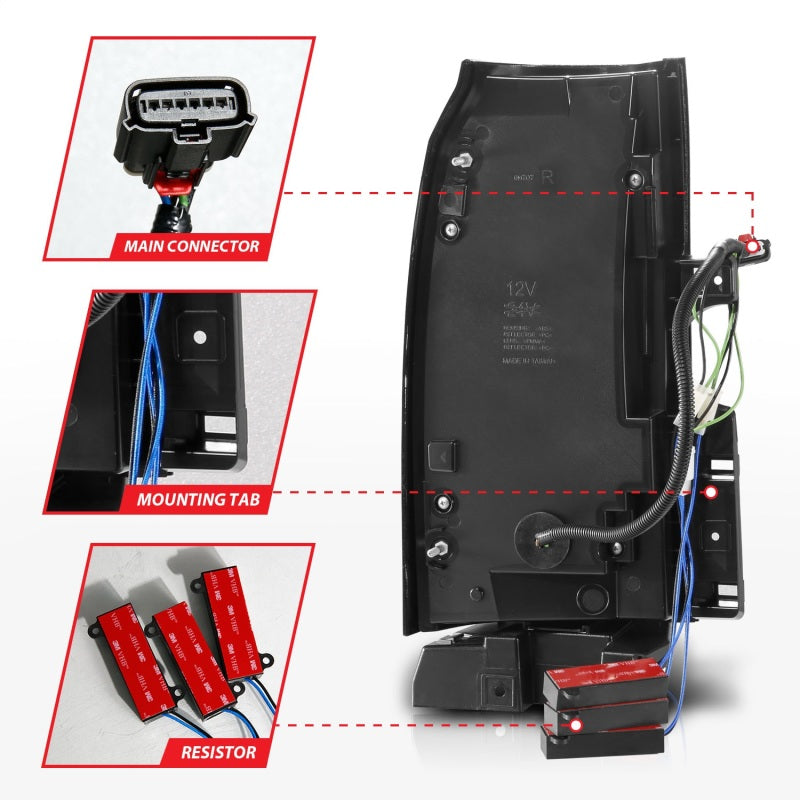 Anzo LED TL Tahoe /Sub Chrome 311280 Photo - Unmounted