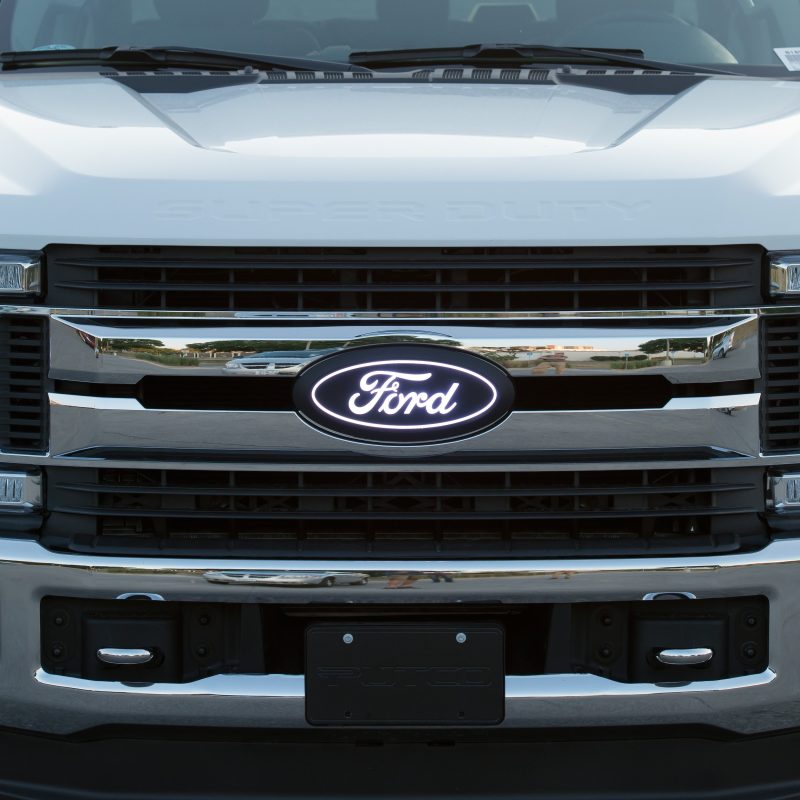 Putco 20-22 Ford Super Duty LED Front Emblem w/ Camera Cutout 92802 92802 Photo - Primary