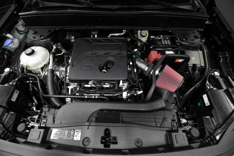 K&N Engineering K&N 2021+ Ford Bronco Sport 1.5L L3 Performance Air Intake System 77-2615KC 77-2615KC Photo - Mounted